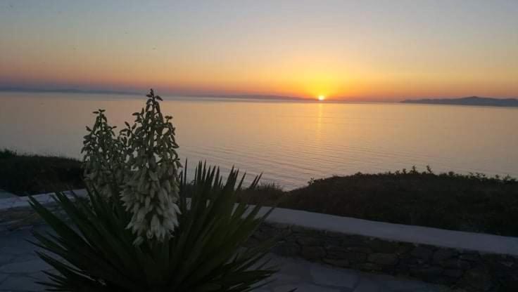 Syros Apartments Suites Chryssonisos Kini المظهر الخارجي الصورة