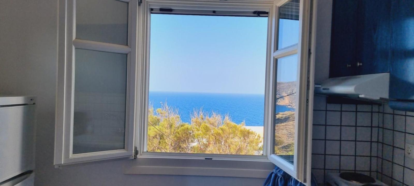 Syros Apartments Suites Chryssonisos Kini المظهر الخارجي الصورة