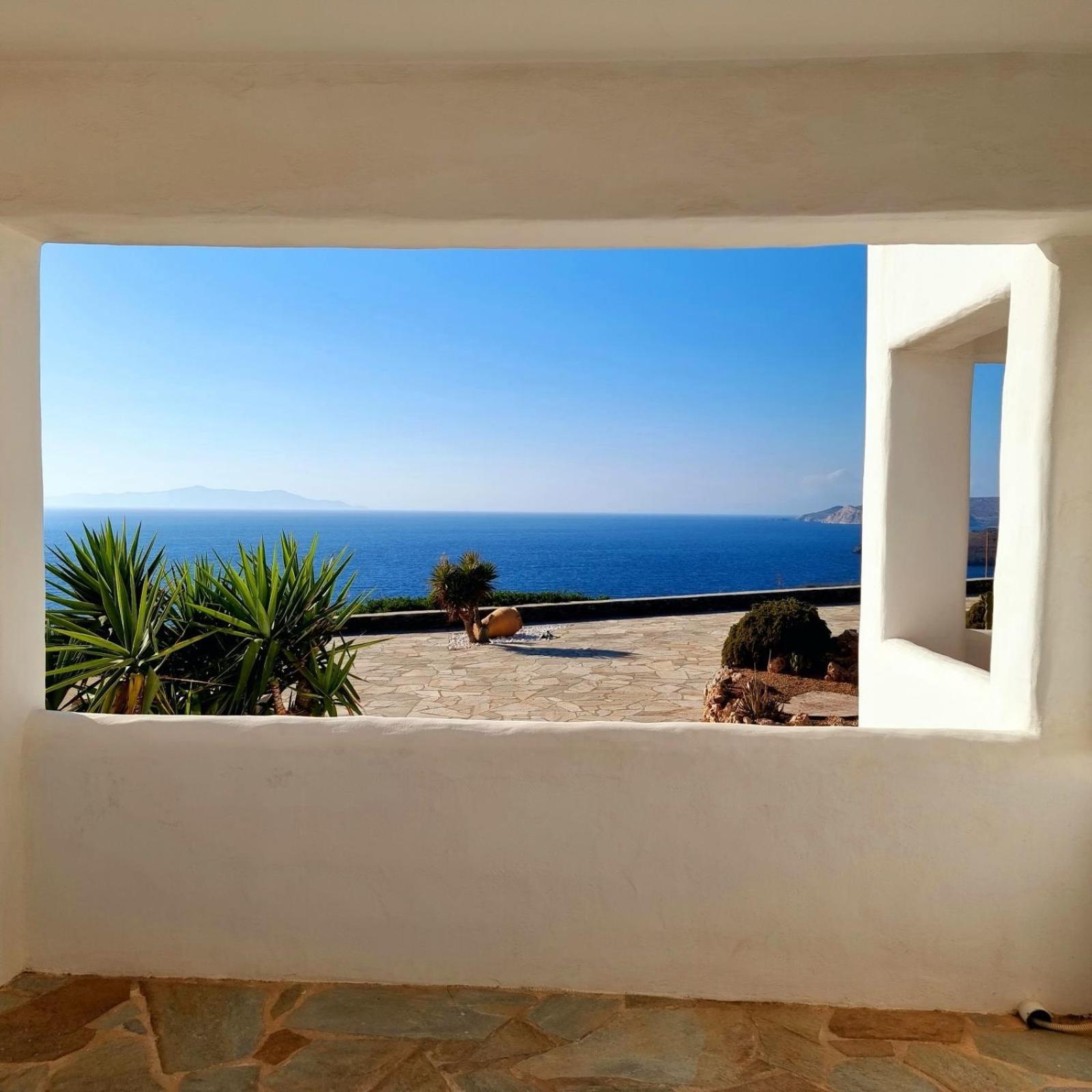 Syros Apartments Suites Chryssonisos Kini المظهر الخارجي الصورة