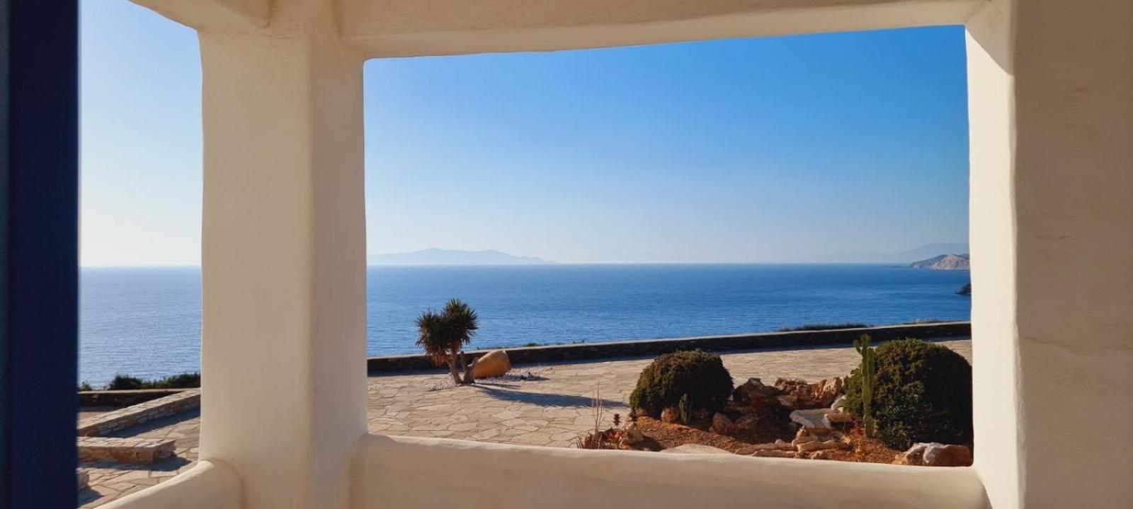 Syros Apartments Suites Chryssonisos Kini المظهر الخارجي الصورة