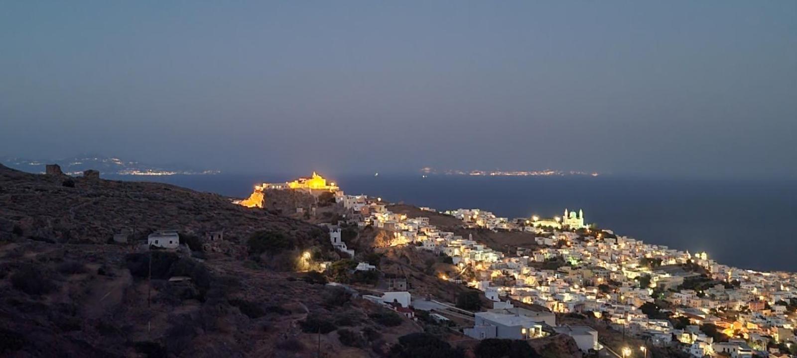 Syros Apartments Suites Chryssonisos Kini المظهر الخارجي الصورة
